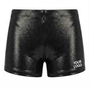 Pantalones Cortos Deportivos Unisex Ligeros, Transpirables, de Secado Rápido, Sin Costuras, con Cintura Elástica para Gimnasia, Spandex/Poliéster - Product Image 1