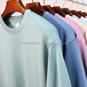 Prime Quality Custom Logo Heavy Weight <b>Tshirts</b> <b>Plain</b> T Shirt 100% Cotton Men <b>Tshirt</b> 210GSM Puff Print Oversized Blank T Shirts - Product Image 4