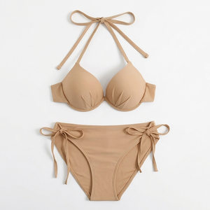 Women Swimwear Set Beach <b>Bathing</b> Suit Swimsuit Rhinestones Diamond Gems Crystal Bikini - Product Image 4