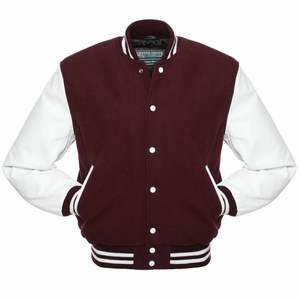 Meilleur fournisseur de vestes varsity pour hommes, 100 % laine, disponibles en différentes tailles. - Product Image 3
