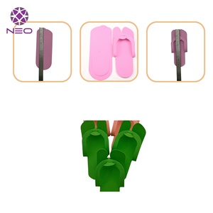 Chanclas desechables de EVA para salón de belleza, zapatillas de pedicura personalizadas, plegables, venta al por mayor - Product Image 4