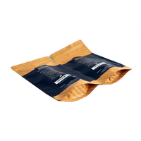 Pochette personnalisée mate avec fenêtre, sac d'emballage alimentaire réutilisable avec fermeture éclair