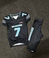 Conjuntos transpirables de uniformes de fútbol americano de sarga de aparejos impresos por sublimación personalizados de alta calidad para hombres y jóvenes