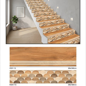 Vistaar Matt Finish 100X30บันได,บันไดเคลือบเงาขั้นบันไดกระเบื้องจมูกทำจากเซรามิกเคลือบด้านกระเบื้อง Vitrified 30x120cm - Product Image 1