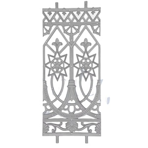 Heavy Duty Cast Iron Modern Balcony Grills Sand Moulding Super Shot Blast Finish Grey Color Durable Outdoor Balcony Stair Rai... - Product Image 1