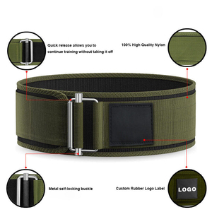 Bulk Manufacturer Weightlifting Power Belt Double Stitch Genuine Leather Strength Training Belt Professional <b>Back</b> <b>Support</b> - Product Image 6