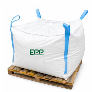 Sacs en vrac à prix d'usine, sacs jumbo de 1 tonne à fond plat ouvert, sacs tubulaires en polypropylène tissé, grands sacs jumbo pour sable - Product Image 1