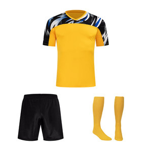 Ensemble de maillots de football pour hommes, 100% polyester, personnalisable, nouveau maillot de football pour adultes, uniforme sportif - Product Image 4