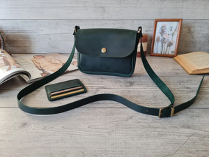 Personalized Leather Crossbody Bag Women <b>Small</b> <b>Purse</b> Shoulder Handbag Cross Body Bag Stylish Leather Gift for Women - Product Image 1