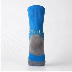 North Approach Crew Athletic <b>Socks</b> Blue Breathable Running <b>Socks</b> for Adults Summer Season - Product Image 2