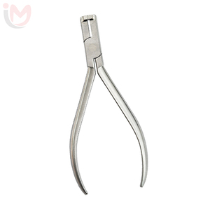 Pince à sertir manuelle en acier inoxydable de 0,5 mm et 13 cm pour la pliage et la mise en forme des fils dentaires – Outil professionnel - Product Image 1