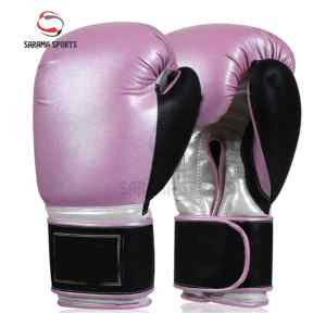 Gants de boxe en cuir de vachette de haute qualité, design professionnel personnalisé, pour l'entraînement en extérieur, avec poignées extensibles et respirantes - Product Image 1
