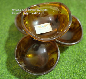 Saladier et serveur de fruits en résine de conception moderne faite à la main ensemble de matériau en résine durable pour table à manger de fête de mariage - Product Image 2