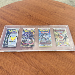 Étui de protection pour booster pack Pokémon en acrylique résistant aux UV, étui de présentation pour booster pack de cartes MTG TCG <span class=keywords><strong>Yugioh</strong></span> avec aimant - Product Image 4