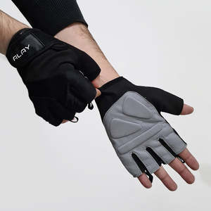 Unisex Half-Finger Breathable Weightlifting <b>Gloves</b> <b>Touchscreen</b> Needle Detection for Gym Cycling Outdoor Sports (Four Seasons) - Product Image 2