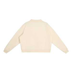 Sweat-shirt décontracté confortable à col rond, conçu pour un usage quotidien et un style facile, offrant une coupe décontractée et un superposition pratique. - Product Image 2