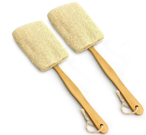 Esponja de Baño de Luffa Natural al por Mayor de Fábrica, Exfoliante Corporal Biodegradable, Almohadilla de Ducha Ecológica con Logotipo Personalizado - Product Image 1