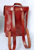 Sac à dos en cuir véritable souple de grande capacité, sac à dos d'école tendance, sac à dos pour ordinateur portable de voyage pour unisexe