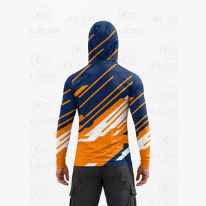 Sudadera con Capucha para Pesca al por Mayor OEM con Máscara Facial, Manga Larga, Secado Rápido, Transpirable, Camisa de Pesca Personalizada para Hombre - Product Image 5