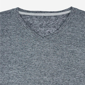 Camisetas de Manga Corta Ajustadas 100% Algodón, Antiarrugas, Estampadas, con Logotipo Personalizado, Color Sólido, para Hombre, Venta al Por Mayor - Product Image 3