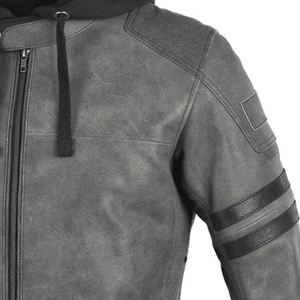 Chaqueta de Motociclismo Personalizada Unisex, 100% Cuero Genuino, Impermeable, Tallas Grandes, Ropa Deportiva de Alta Calidad a Prueba de Viento - Product Image 4