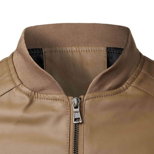 Direct Factory's New Arrival <b>Men's</b> Custom Design <b>Leather</b> <b>Jacket</b> for Winter High Quality Sheep Fur <b>jacket</b> for <b>men</b> - Product Image 3