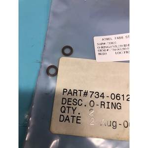 2 LAM 734-061280-010 O-RING, 0.239 ID X 0.070 C/S - Équipements et pièces semi-conducteurs d'occasion fiables à l'échelle mondiale chez - Product Image 3