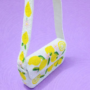 กระเป๋าคลัทช์ลูกปัดแก้วลายดอกไม้เขตร้อนรับรองโดย MS Handicraft รูปทรงและสีสันปรับแต่งได้ กระเป๋าสะพายข้างแบบโซ่สไตล์เม็กซิกันสำหรับงานเทศกาล - Product Image 1