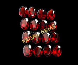 High Quality Natural Red <b>Garnet</b> Cabochon Style Rough Stones Bulk Wholesale - Product Image 2