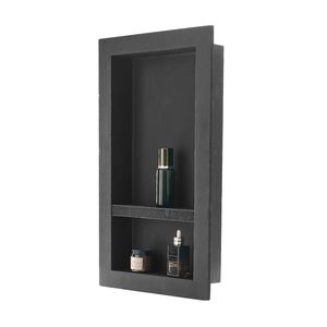 16 X 28 X 4 Inch Modern <b>Shower</b> Niche Movable Divider Shelf for Soap Shampoo <b>Storage</b> Bathroom Shelves Organizer Squar - Product Image 4