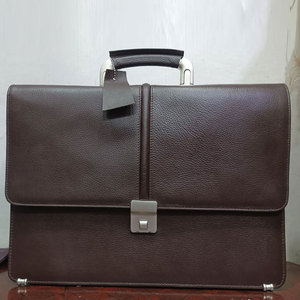 Sacoche pour homme en cuir véritable, style décontracté, sacs de haute qualité, design personnalisé, en cuir véritable, sacs pour ordinateur portable - Product Image 1
