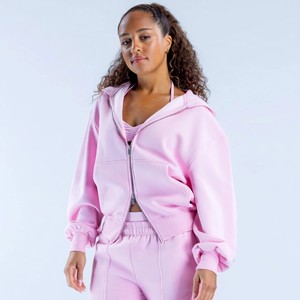 Chaqueta de Invierno de Alta Calidad y Última Moda para Mujer, con Hombros Caídos, Cierre de Cremallera, Suave, Cómoda, Transpirable, para Uso Diario - Product Image 4