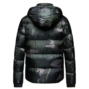 Veste matelassée coupe-vent épaisse et écologique en camouflage streetwear personnalisée pour le printemps - Product Image 2