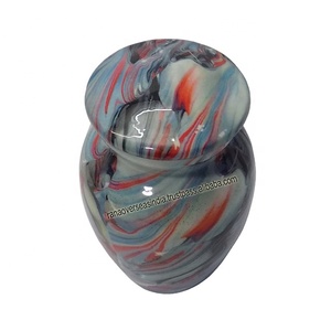 Achetez maintenant la nouvelle urne funéraire décorative en métal aluminium pour adultes enfants hommes chat et chien cendres urne - Product Image 1