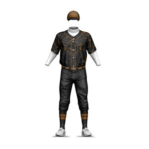 Uniforme de Béisbol Más Vendido para Hombre, Jersey y Pantalones, Tela Transpirable, Diseños de Uniformes de Béisbol, Conjunto de Uniforme de Béisbol, Jersey - Product Image 1