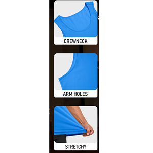 Débardeur de haute qualité pour hommes, différents coloris, sans manches, respirant et à séchage rapide, style sportif pour la gym. - Product Image 5