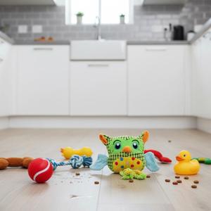 YOMMY Lolo el Búho, Juguete Interactivo para Mascotas de 35*30cm, Peluche Suave y Duradero para Perros y Gatos - Product Image 5