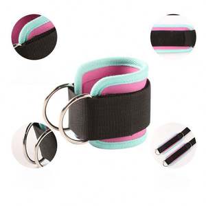 Attache de cheville pour entraîneur personnel avec sangle réglable pour exercices assistés des jambes et entraînements clients - Product Image 1