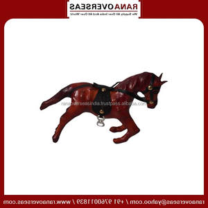 Figura de caballo de cuero de gran demanda, escultura de decoración de animales de alta venta para el hogar y la Oficina disponible a las mejores tarifas - Product Image 4