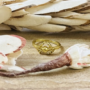 Latest Design Crab Animal <b>Ring</b> Boho Brass <b>Rings</b> For Women 18k Gold Plated Dainty <b>Statement</b> Ocean Jewelry For Wholesale/OEM/ODM - Product Image 1