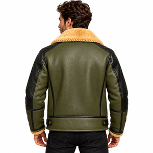 Blouson Aviateur Hiver Homme à Manches Longues – Style Décontracté – Vente en Gros Direct Usine - Product Image 2