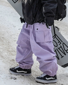 Pantalones de esquí holgados Crago de alta calidad, pantalones impermeables para Snowboard al aire libre con característica a prueba de viento, pierna ancha, ajuste holgado, estilo de calle alta - Product Image 5