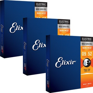 Compre cuerdas de guitarra Elixir, paquete de 3 cuerdas originales con revestimiento, proveedor mayorista al por mayor para exportación - Product Image 3