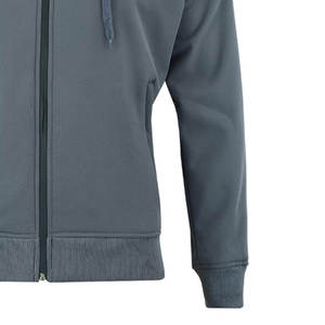 Mens Sports Zip Up Hoodie Activewear Zipper Hoodie Full Front Closure Drawstring Hood Long Sleeve Training Leisure <b>Jackets</b> OEM - Product Image 4