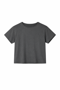 T-shirts vierges personnalisables pour le yoga – Hauts de sport extensibles à col rond pour femmes - Product Image 6