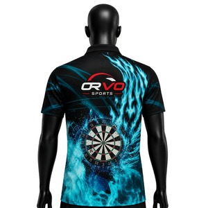 Camiseta Deportiva Orvo para Hombre, Sublimada, de Manga Corta, Secado Rápido, Transpirable, con Estampado 3D, Corte Regular - Product Image 2