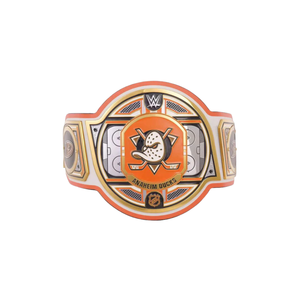 Ceinture de championnat des Anaheim Ducks de la LNH, personnalisable, de haute qualité, orange et or, ceinture sportive personnalisée, ceinture de champion pour collectionneurs - Product Image 1