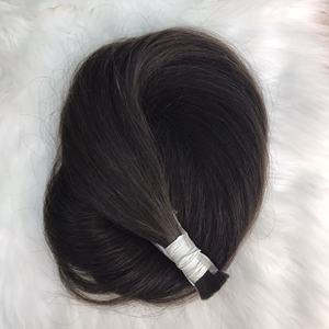 Cabello humano vietnamita crudo, cabello a granel, liso Natural para trenzar extensiones de cabello, sin trenzas de ganchillo de trama - Product Image 4