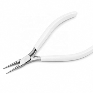 Alicates de punta larga para cadena, cortadores de alta calidad para joyería, herramienta de acero inoxidable para cortar alambre y abalorios, para anillos. | - Product Image 4