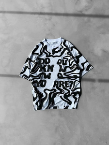 T-shirts pour hommes en coton 100% avec impression en relief, design personnalisé, style 2026, services OEM, prix bas, impression en relief pour hommes - Product Image 5